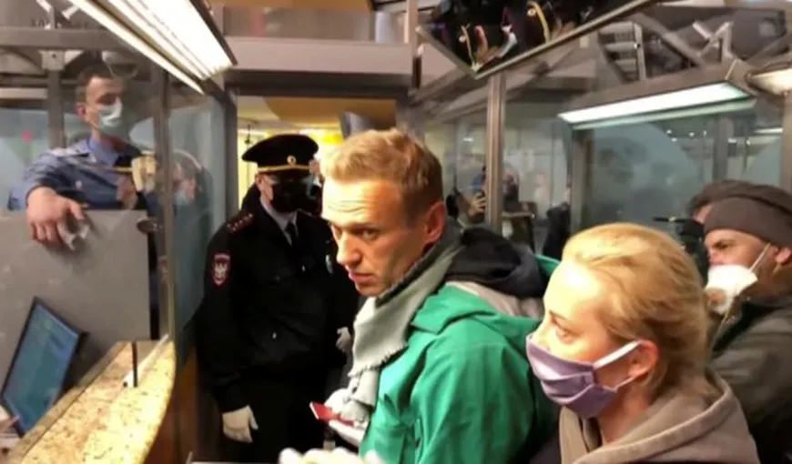 Alexei Navalnîi va sta în arest până pe 15 februarie. Opozantul lui Vladimir Putin le cere ruşilor să iasă în stradă