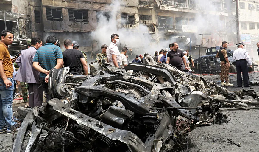 Gruparea teroristă Stat Islamic a revendicat dublul atentat din Irak