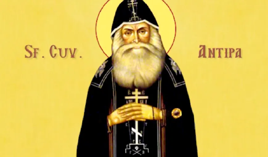 Calendar ortodox 10 ianuarie 2023. Cruce neagră: Sfântul Antipa de la Calapodeşti. Rugăciune de ajutor tuturor celor care suferă de boli cărora doctorii nu le-au găsit leac