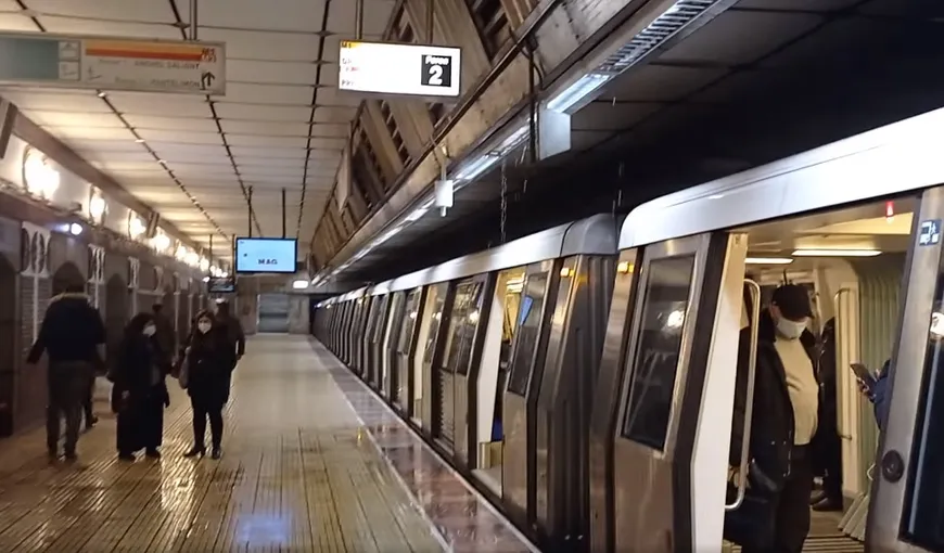 Infiltraţii la metrou în staţia Eroilor VIDEO