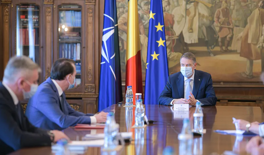 Klaus Iohannis, şedinţă la Cotroceni pe bugetul pentru 2021. I-a convocat pe premierul Cîţu şi pe ministrul de Finanţe