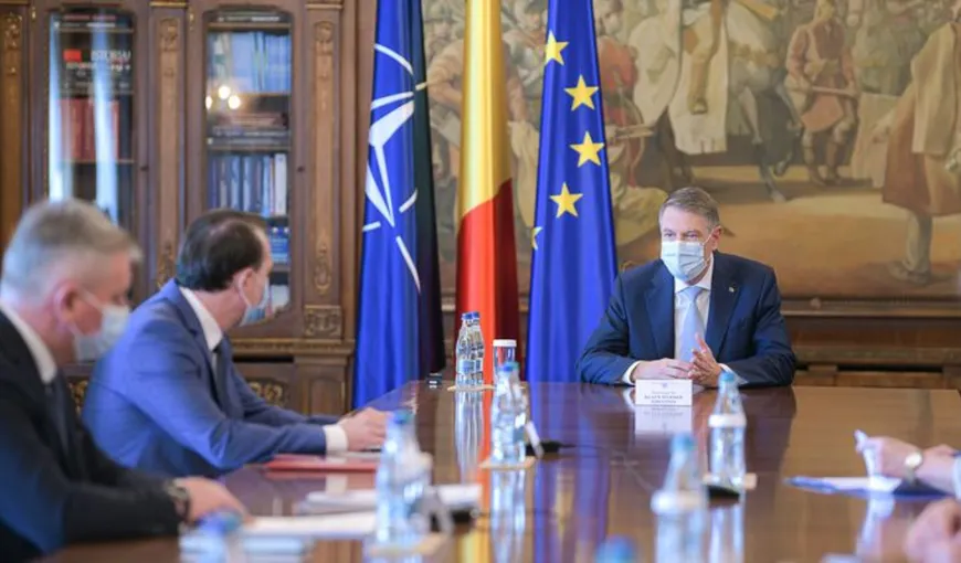 Preşedintele Iohannis, întâlnire cu liderii coaliţiei guvernamentale pe tema bugetului