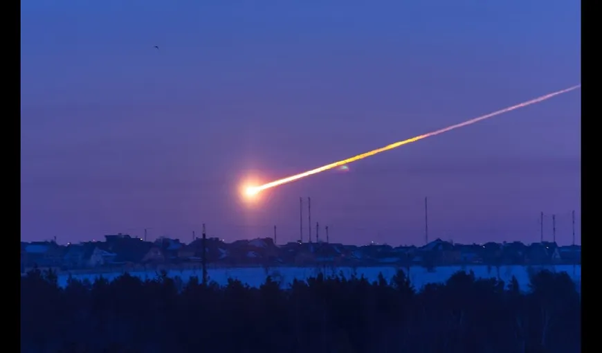 Filmare unică, un şofer a surprins explozia unui meteorit. Corpul ceresc avea diametrul de 10 metri