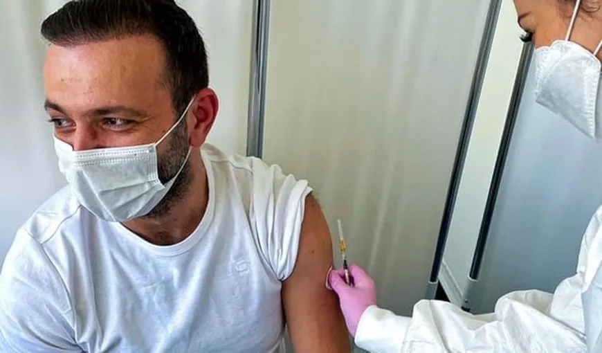 Ce a păţit Mihai Morar la o oră după ce s-a vaccinat împotriva COVID-19