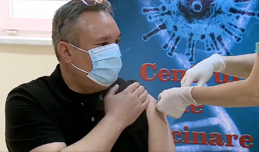 Membrii guvernului s-au vaccinat miercuri la Spitalul Universitar de Urgenţă Militar ”Dr. Carol Davila”