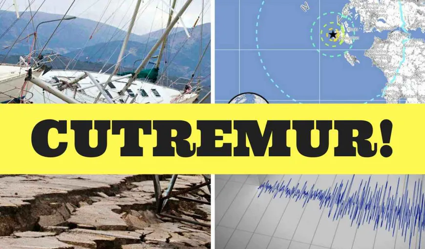 Cutremur cu magnitudine 5 la adâncime de doar 9 kilometri