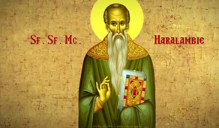Calendar ortodox 10 februarie 2023. Cruce neagră. Sfântul Haralambie, făcător de minuni. Rugăciunea care alungă sărăcia
