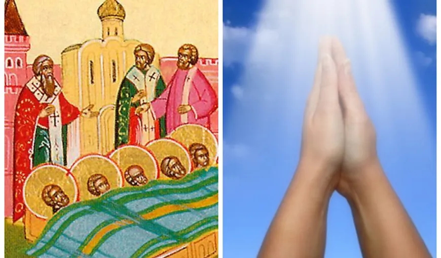 Calendar ortodox 22 februarie 2023. Aflarea moaştelor sfinţilor mucenici din Evghenia. Rugăciune grabnic ajutătoare pentru cei care se luptă cu patimile