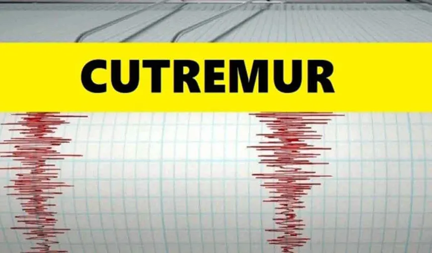 Cutremur cu magnitudine 5.7 urmat de multe replici. S-a simţit şi în capitală