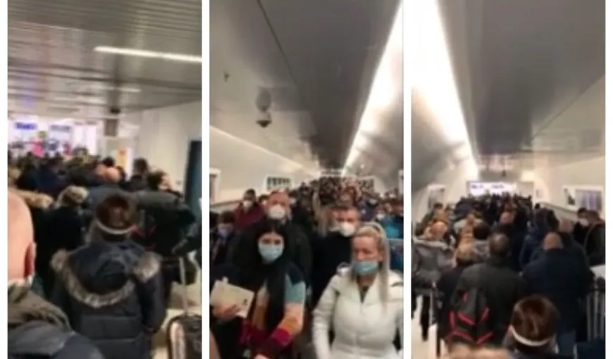 UPDATE! DSP anunţă deschiderea mai multor puncte de control în Aeroportul Henri Coandă, după ce au apărut imagini cu cozi de sute de persoane