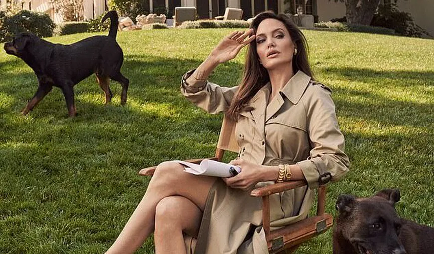 Angelina Jolie, pictorial la 45 de ani: „Ultimii ani au fost foarte grei. Nu ştiu dacă sunt fericită acum”