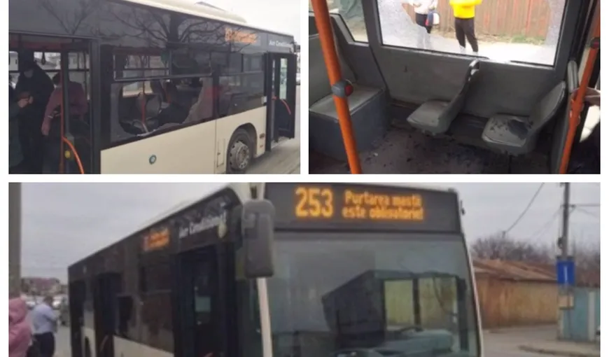 Un autobuz STB a căzut într-o groapă. Mai mulţi pasageri au fost răniţi