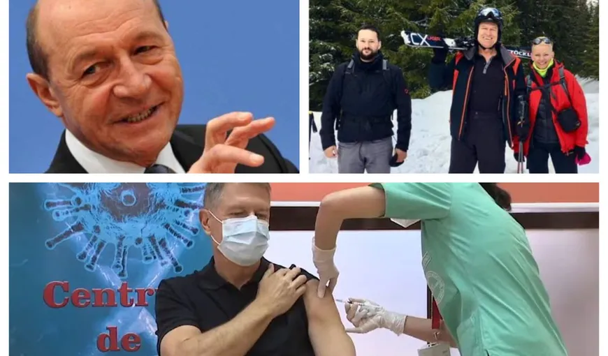 Traian Băsescu, atac dur după imaginile cu Iohannis la schi: „Atâta zic, mușchii mei minte nu are”