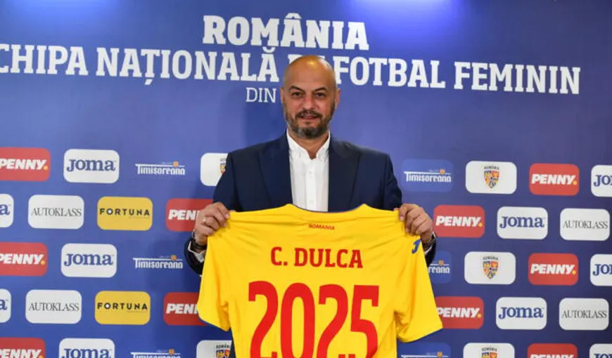Cristian Dulca, noul selecționer al echipei naționale de fotbal feminin a României