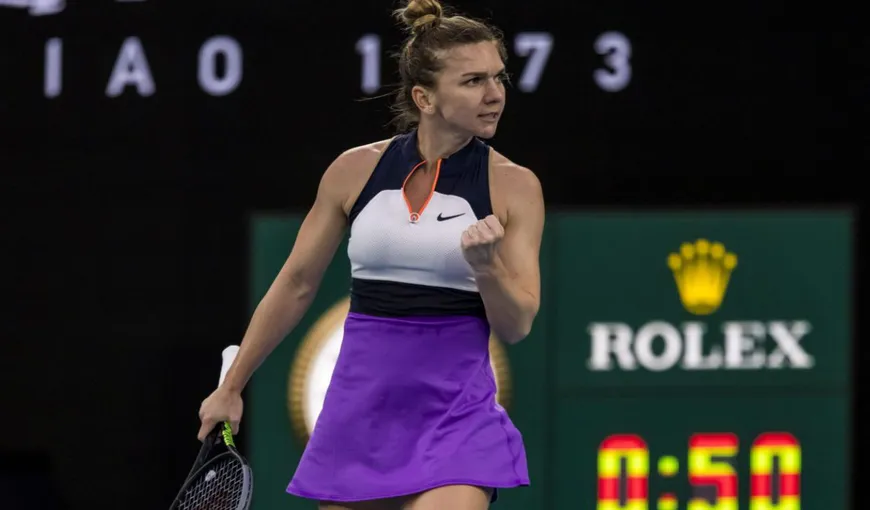 Simona Halep, calificare triumfală în optimi, la Australian Open 2021. A pierdut doar patru game-uri cu Veronika Kudermetova