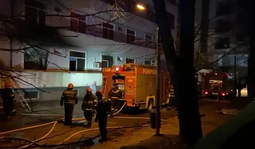 Şase pacienţi transferaţi după incendiul de la Matei Balş sunt în stare gravă. Date de ultima oră de la Ministerul Sănătăţii