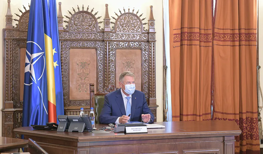 Iohannis a convocat CSAT pe buget pe 2021 pentru instituţiile cu atribuţii în domeniul securităţii naţionale
