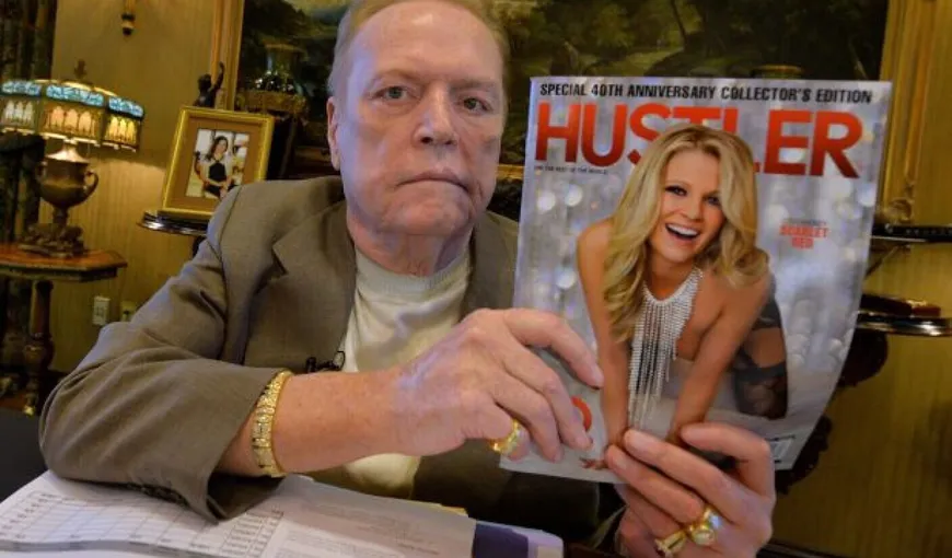 Larry Flynt, fondatorul revistei pentru bărbaţi Hustler, a murit de stop cardiac la vârsta de 78 de ani