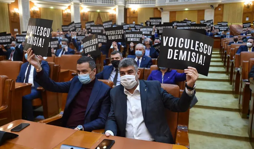 Moţiunea simplă împotriva lui Vlad Voiculescu, depusă de PSD azi la Camera Deputaţilor