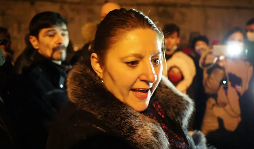 Diana Şoşoacă, scandal la Ministerul Economiei pentru că nu a fost primită de Claudiu Năsui să vorbească despre greva minerilor