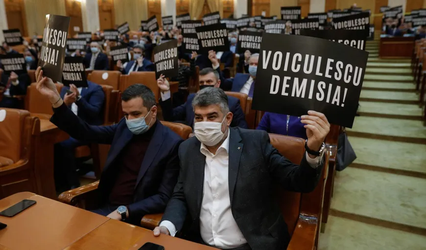 Moţiunea simplă împotriva Ministrului Sănătăţii Vlad Voiculescu a picat