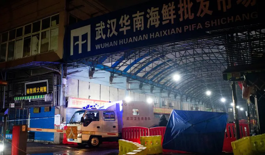Piaţa „umedă” din Wuhan, deschisă după un an pentru experţii OMS. Specialiştii s-au declarat şocaţi de ce au văzut acolo