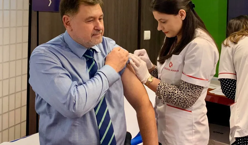 Alexandru Rafila: „Trebuie să ajungem la 100.000 de vaccinaţi pe zi”