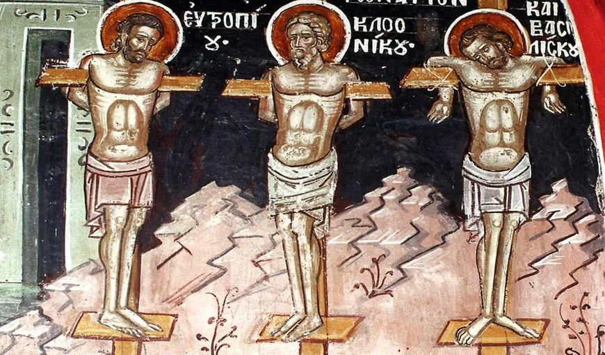 Calendar ortodox 3 martie 2023. Sfinţii Mucenici Eutropiu, Cleonic şi Vasilisc, ocrotitorii familiei. Rugăciune pentru izbăvirea de necazuri în familie