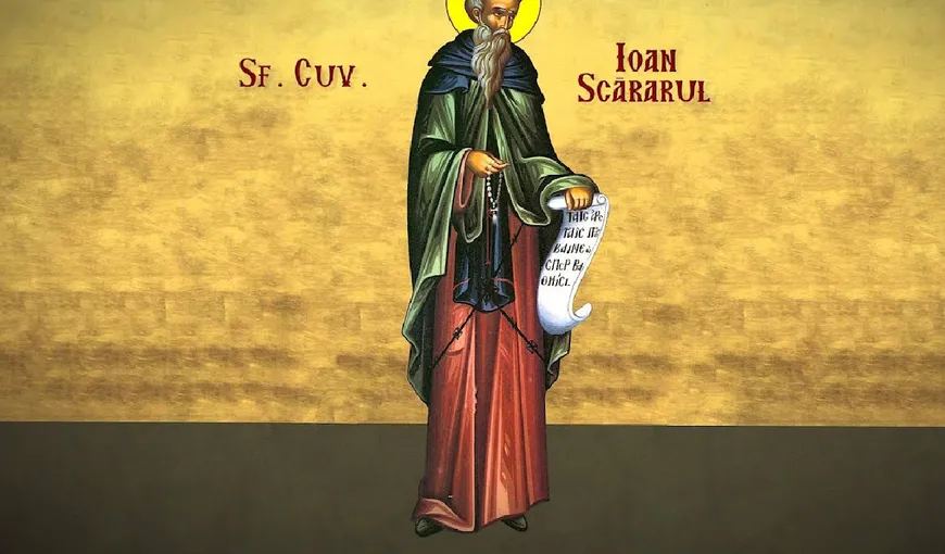 Calendar ortodox 30 martie 2023. Sfântul Ioan Scărarul. Rugăciune scurtă care te apără de boli şi suferinţe