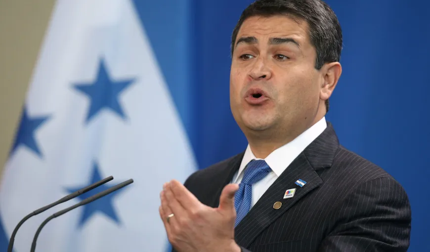 Preşedintele Honduras a ajutat la transportul a tone de cocaină către Statele Unite