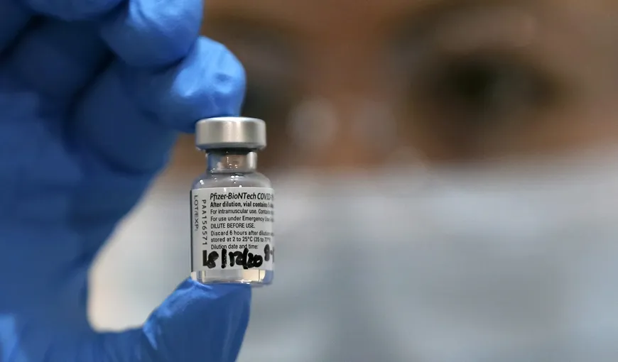 O nouă tranșă de vaccin Pfizer ajunge în România. Unde vor fi distribuite dozele
