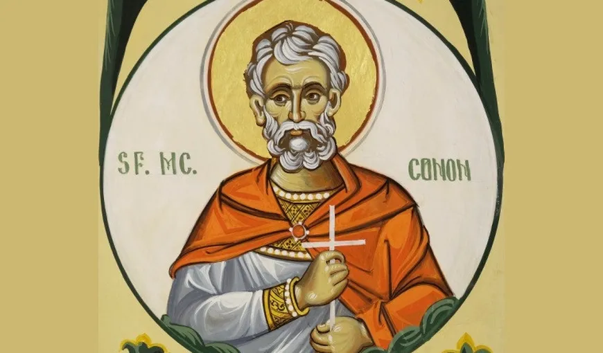 Calendar ortodox 5 martie 2023. Sfântul Conon din Isauria, grabnic ajutător al celor care au probleme în căsnicie