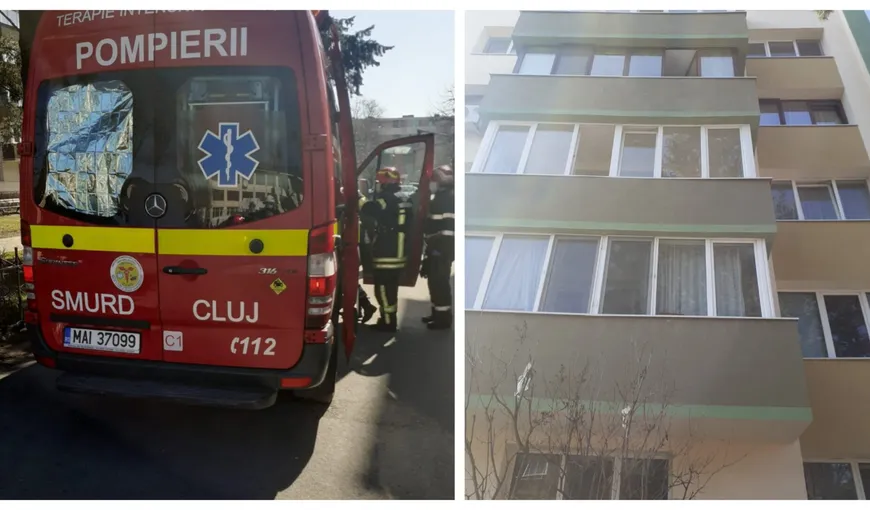 O femeie a căzut de la înălţime în Cluj, în stare gravă