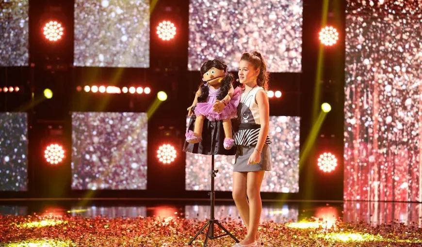 Românii au talent sezonul 11. Cine este Ana-Maria Mărgean, copilul-minune care a reuşit să ia al şaselea Golden Buzz. Andra: Eşti de aur!