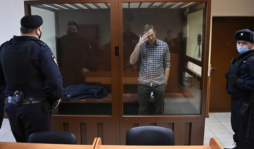 Aleksei Navalnîi a intrat în greva foamei. Opozantul lui Putin are dureri şi se plânge că medicul nu a fost lăsat să-l consulte
