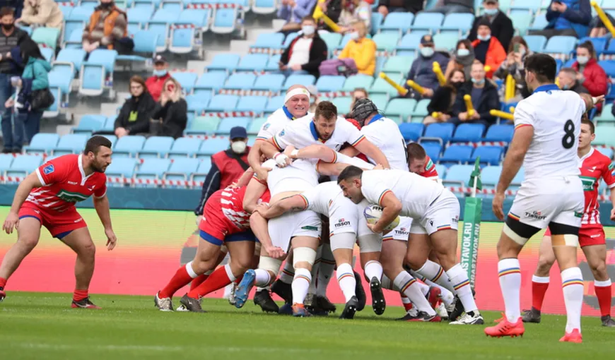 Naţionala de rugby a României a câştigat dramatic în Portugalia, la ultima fază. „Stejarii” erau conduşi cu 13 puncte cu 6 minute înainte de final