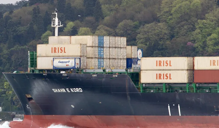 O navă comercială iraniană, vizată de un atac „terorist” în Marea Mediterană