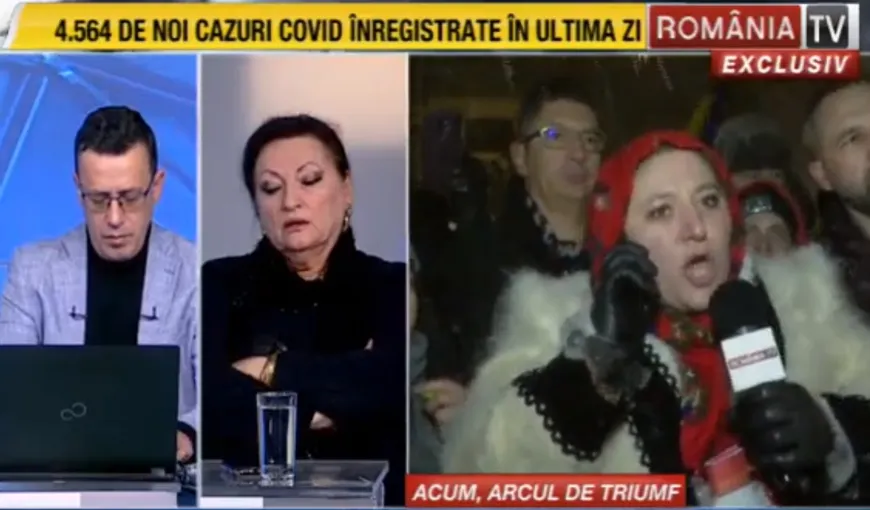 Diana Şoşoacă îi cheamă pe români în stradă: „Nu-i lăsaţi pe aceşti criminali să vă distrugă tinereţea. Arafat să se ducă la el în ţară, unde e condamnat la moarte” VIDEO