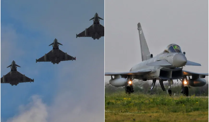 Mai multe avioane de luptă ale Forțelor Aeriene Regale Britanice au aterizat la Mihail Kogălniceanu. Ce tip de misiuni vor executa la Marea Neagră