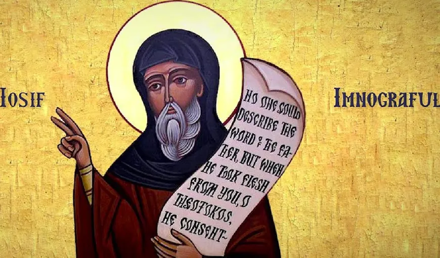 Calendar ortodox 4 aprilie 2021. Sfântul Cuvios Iosif, omul lui Dumnezeu, te scoate din orice necaz