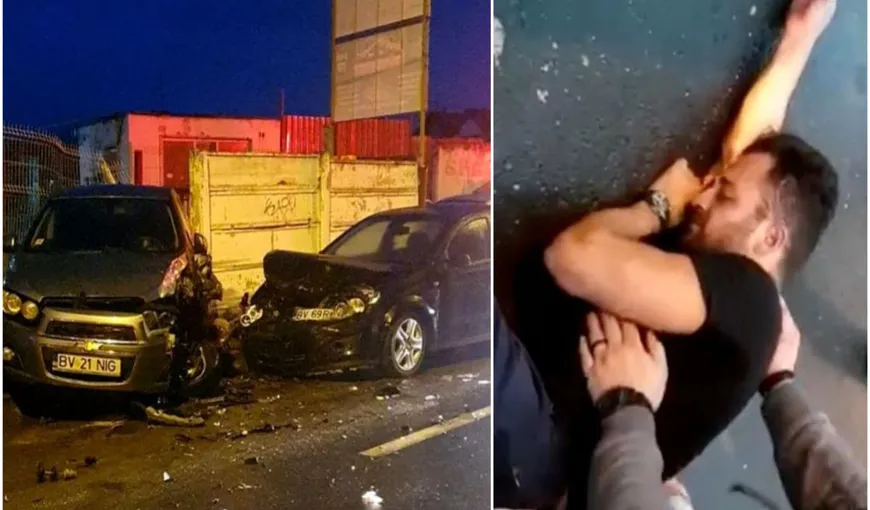 S-a aflat cine e şoferul care a distrus 12 maşini în Braşov. Fiul lui Sever Mureşan s-a urcat drogat la volan, după ce s-a certat cu iubita!