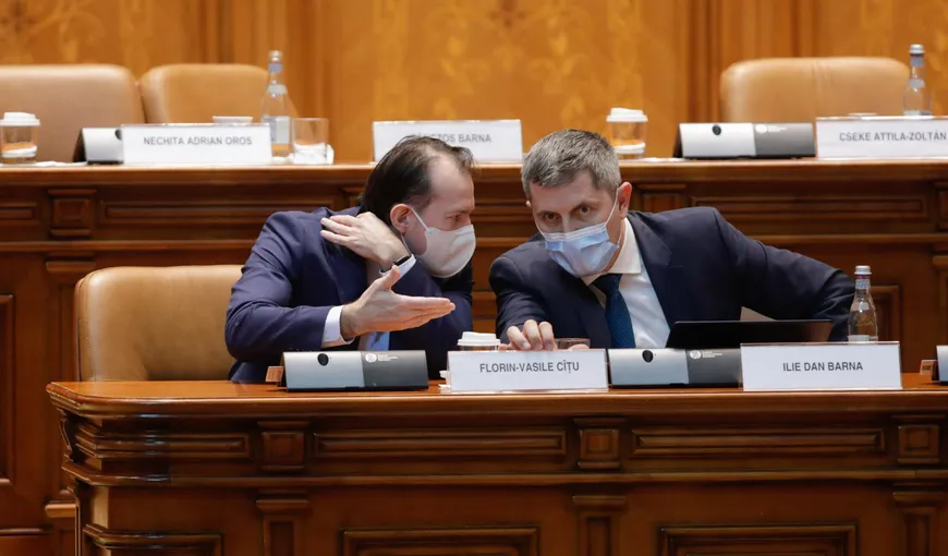 Premierul Cîţu nu mai are sprijinul USR-PLUS. Dan Barna: Demiterea lui Vlad Voiculescu a fost o decizie imatură politic