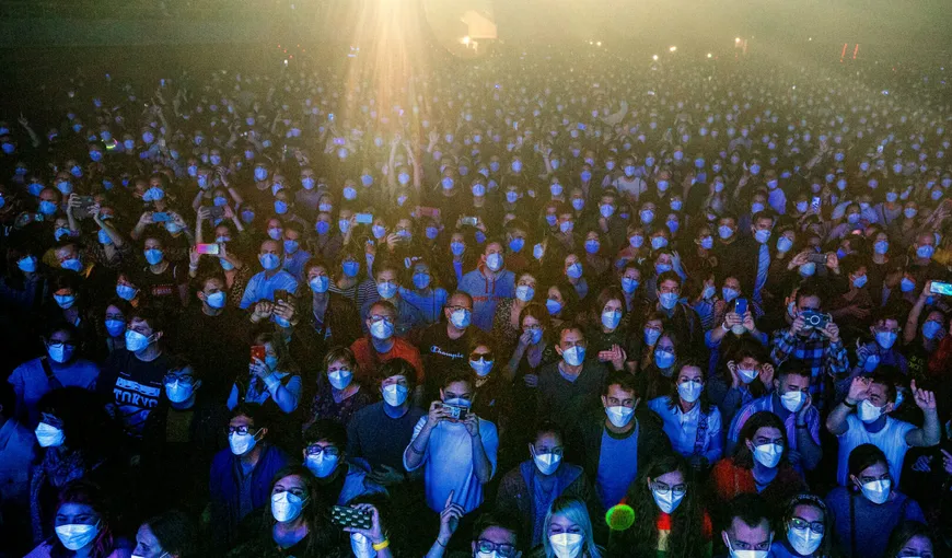Concert-test cu 5000 de persoane, la Barcelona. Nicio persoană nu a fost infectată cu Covid-19