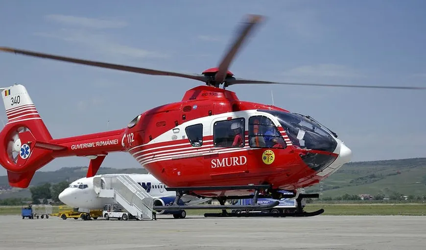 Adolescent de 17 ani, mort după ce elicopterul SMURD trimis să-l salveze a aterizat la 15 kilometri distanţă