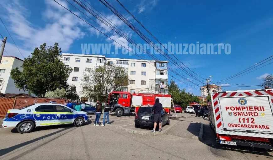 Explozie într-un bloc din Buzău, în duminica de Florii! Clipe de groază pentru toţi locatarii