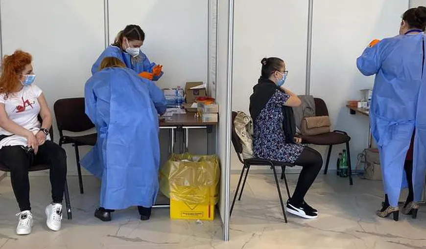 Maratonul Vaccinării continuă. 2.300 de români imunizaţi contra COVID-19 la Timişoara