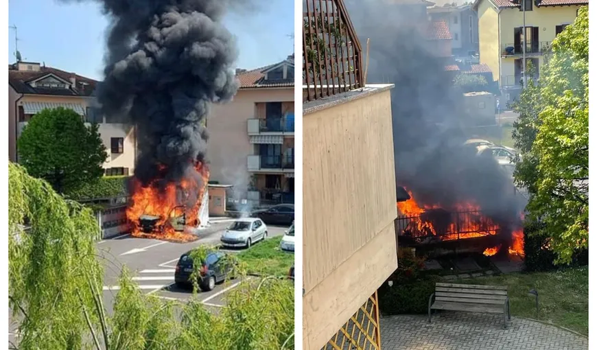 Corespondentul România Tv în Italia, victima unui atac mafiot: Am vorbit despre o persoană din România la televizor şi cineva mi-a dat foc la maşină