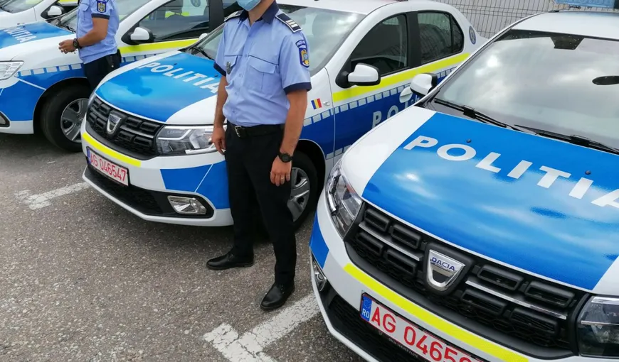 Polițist lovit de o șoferiță lângă București! Bărbatul, transportat de urgență la spital