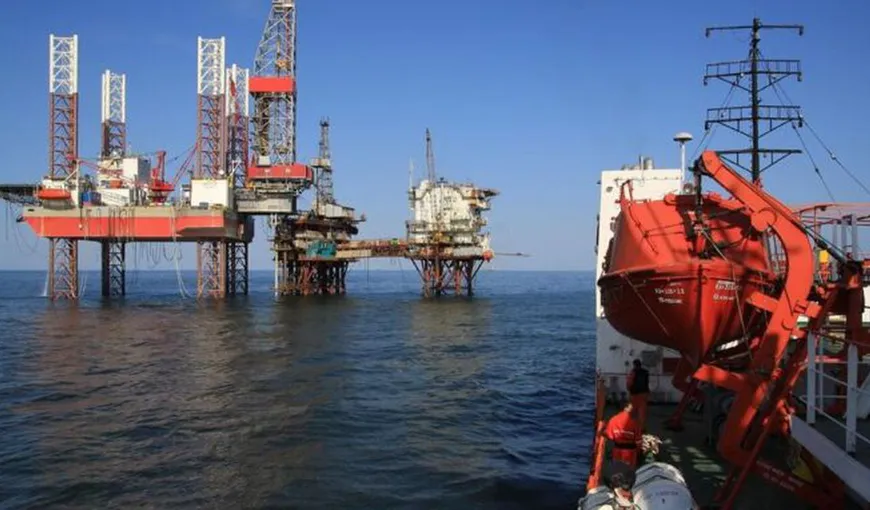 Grup Servicii Petroliere a instalat prima platfomă de foraj petrolier din Marea Neagră
