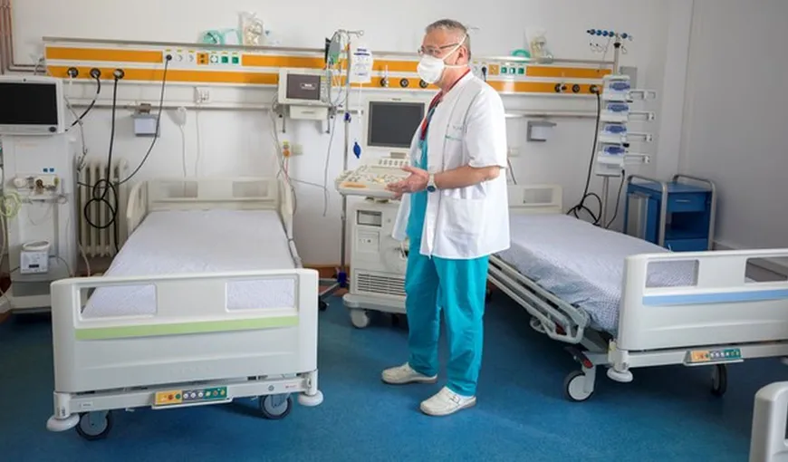 O nouă secție ATI pentru pacienții COVID la Spitalul Militar Central „Dr. Carol Davila” din Capitală